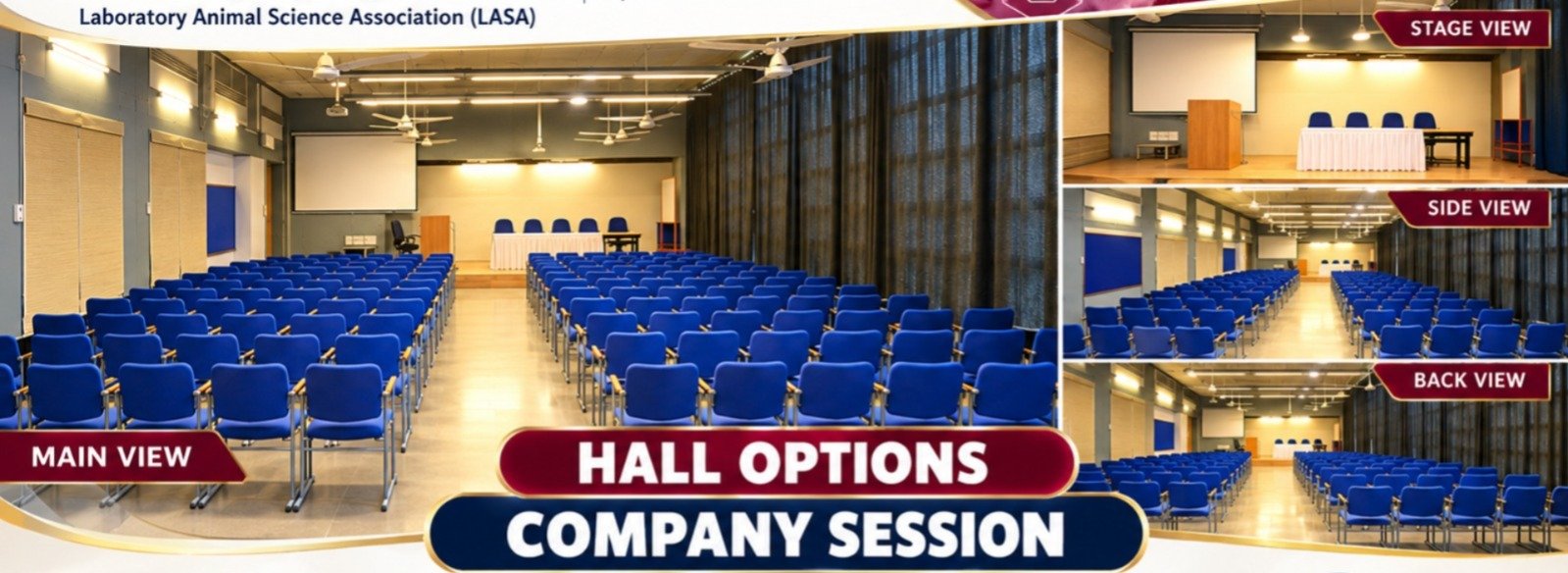 A company session under way in the conference hall